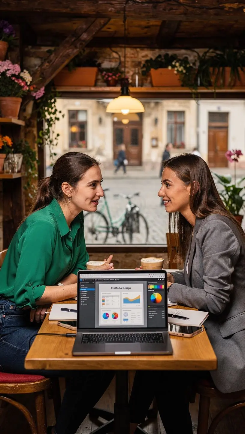 Professional team collaboration